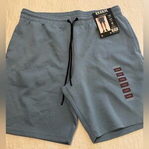 RBX Reebox Men's Athletic Shorts Blue Size XL. NEW WITH TAGS